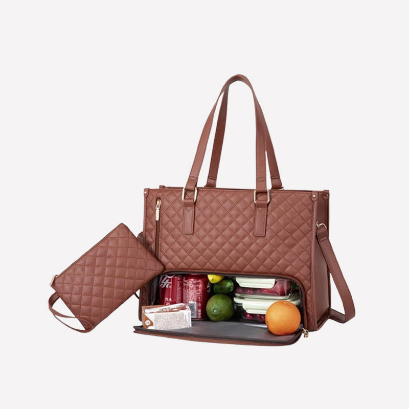 🔥HEIßER SALE 80% RABATT🎁👜2 in 1 Tragetasche Isolierte Lunch-Tasche