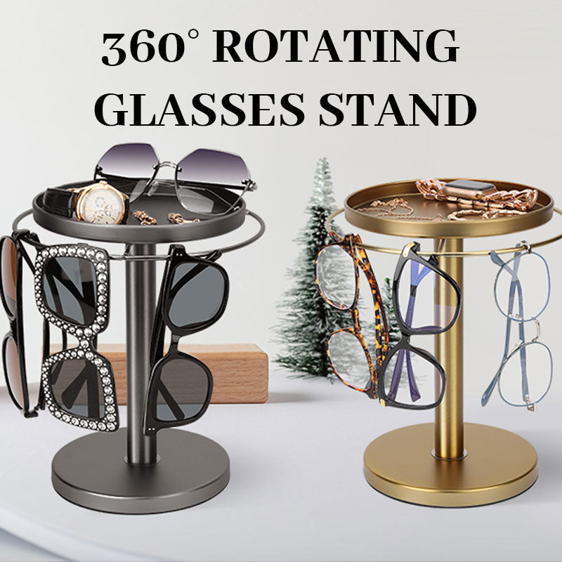 360° Rotating Glasses Stand