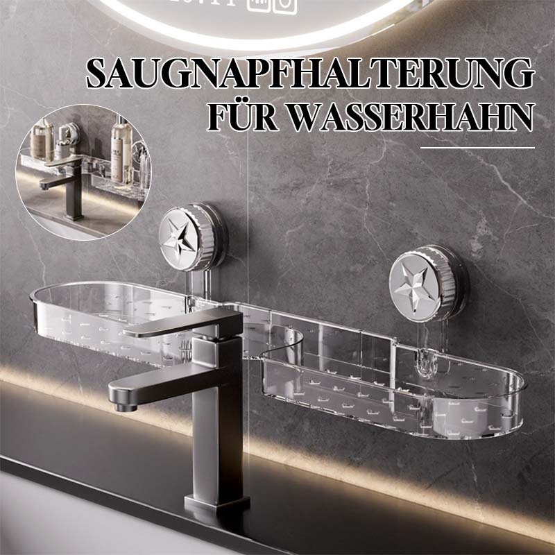 💦Saugnapf Wasserhahn Aufbewahrungsregal