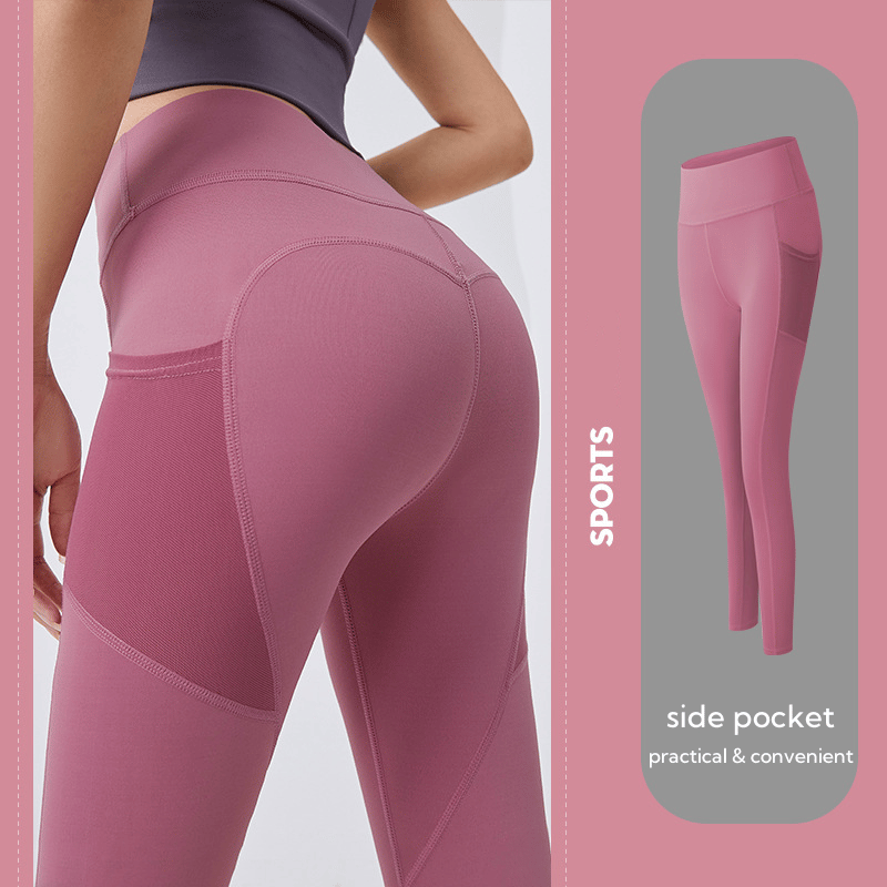 🔥Formende Trainings-Leggings mit hoher Taille und Bauchkontrolle