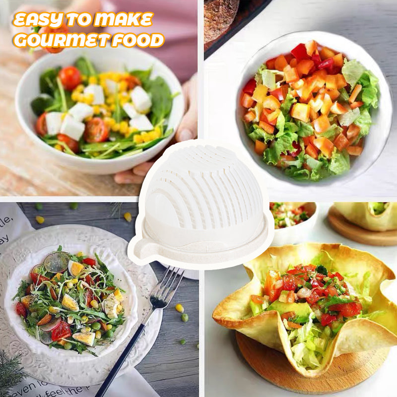 Salad Cutter Bowl-🛒 Make salad prep a pleasure!