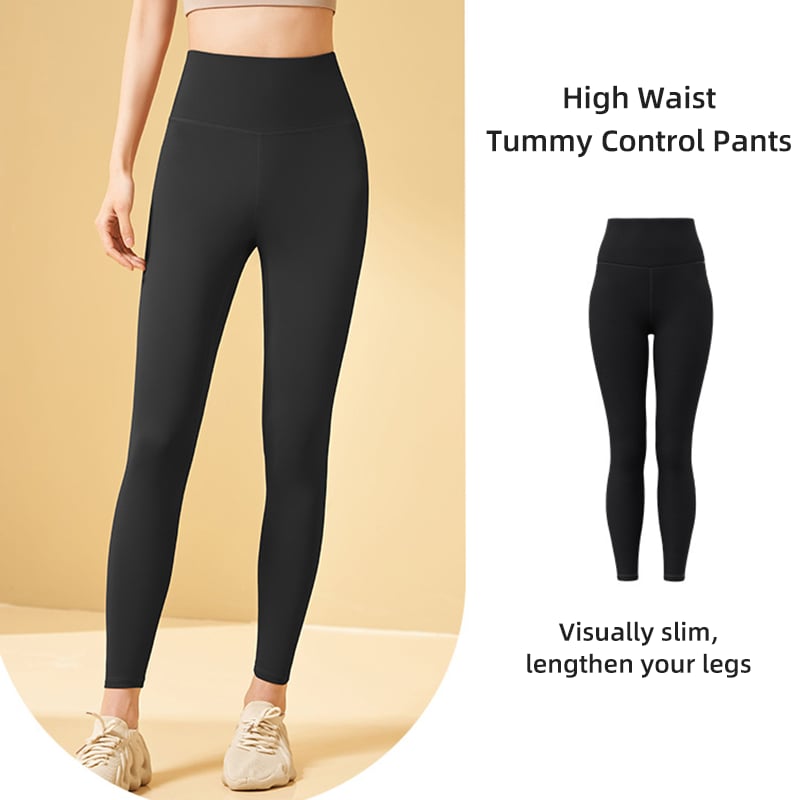 🔥Formende Trainings-Leggings mit hoher Taille und Bauchkontrolle