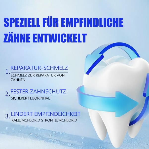 Letzter Tag Nur 18,99 € 💥Frau Dr. W Ikey fluoridfreie Hydro erfordert Apatit-Zahnpasta