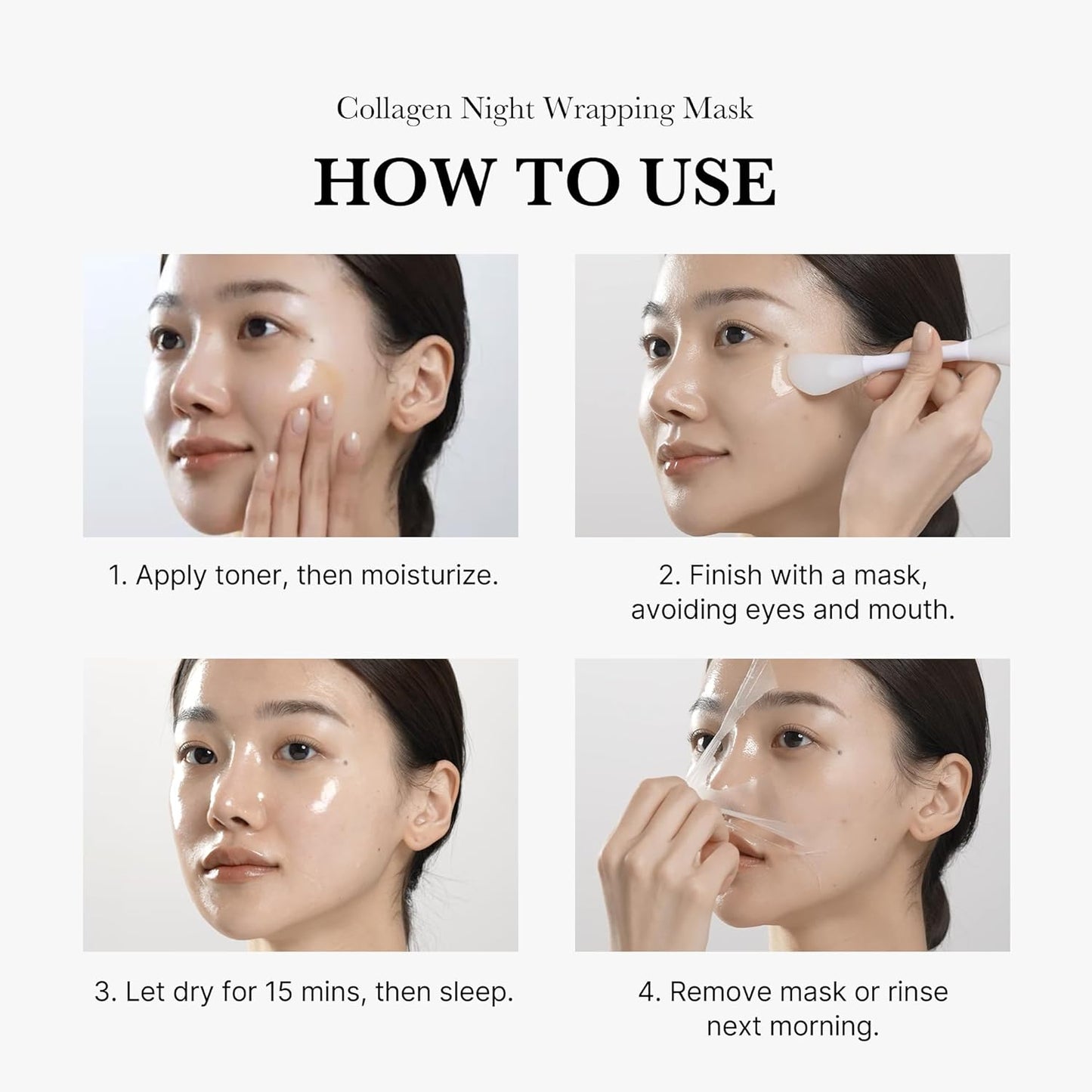 🔥🔥Collagen Overnight Wrapping Peel-Off-Gesichtsmaske