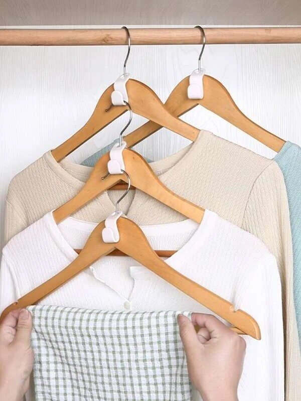 (SUMMER HOT SALE) Space-Saving Clothes Hanger Connector Hooks