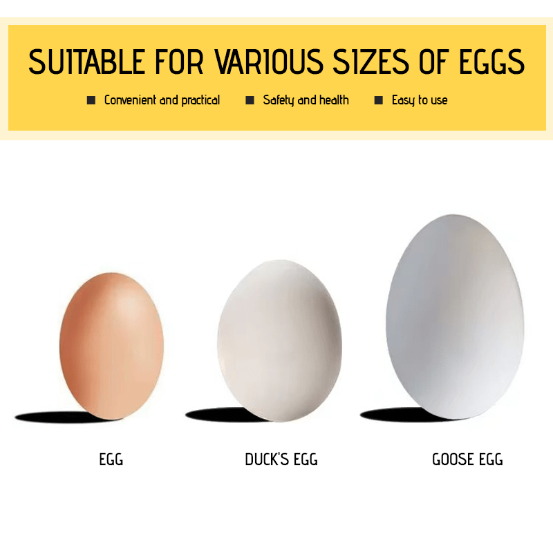 🔥2025 Neuankömmling🔥Eierknacker aus Edelstahl🍳🥚