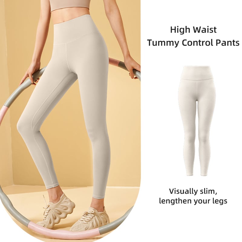 🔥Formende Trainings-Leggings mit hoher Taille und Bauchkontrolle