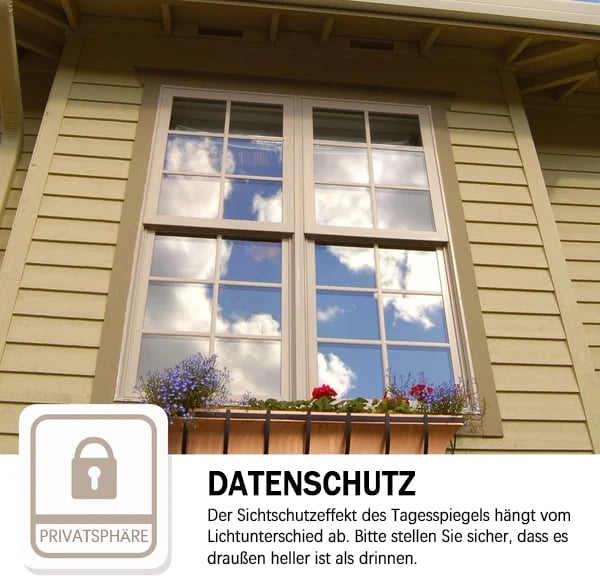 🔥HEISSER ANGEBOT 49 % RABATT –   100 % Sichtschutz, Sonnenschutz, Anti-UV-reflektierende Fensterfolie